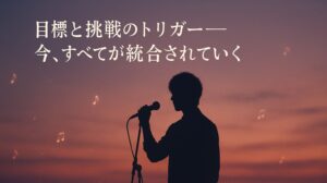 ✍️目標と挑戦のトリガー──今、すべてが統合されていく
