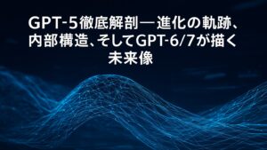✍️GPT-5徹底解剖──進化の軌跡、内部構造、そしてGPT-6/7が描く未来像