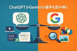 ✍️ChatGPTかGeminiか論争を読み解く|優劣より用途と課金設計