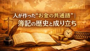 ✍️人が作った“お金の共通語”｜簿記の歴史と成り立ち