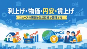 ✍️利上げ・物価・円安・賃上げ｜ニュースの裏側を生活目線で整理する
