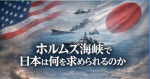ホルムズ海峡で日本は何を求められるのか｜トランプ発言と、過去の日本の選択から考える