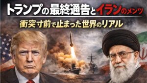 👉 トランプの最終通告とイランのメンツ――衝突寸前で止まった世界のリアル